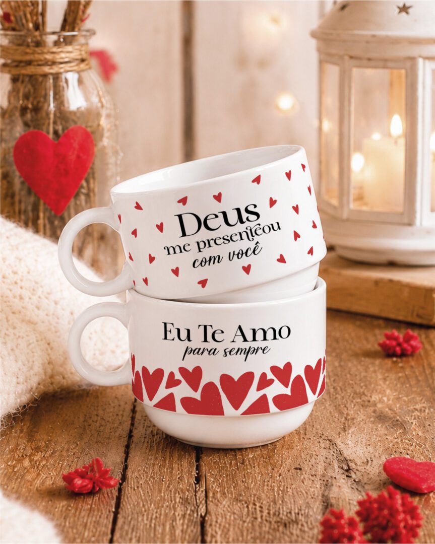 01 Dia dos Namorados - Xícaras - Imagem 1
