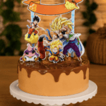 Topo de Bolo - Dragon Ball