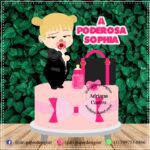 Topo de Bolo - A Poderosa Chefinha