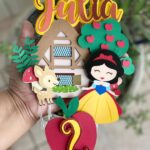 Topo de Bolo - Branca de Neve