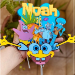 Topo de Bolo - Bob Esponja