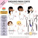 Topo de Bolo - Dentista