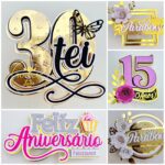 Topo de Bolo - Aniversário