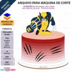 Topo de Bolo - Wolverine