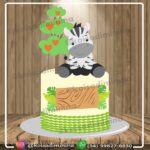 Topo de Bolo - Zebra