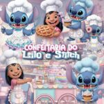 Lilo e Stitch Confeitaria - Kit Digital