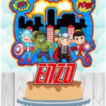 Topo de Bolo - Vingadores