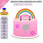 Topo de Bolo - Barbie