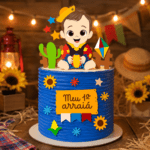 Festa Junina - Topo de Bolo