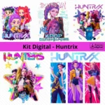 Huntrix Guerreiras do K-Pop 4 - Kit Digital