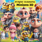 Minions 3D - Kit Digital