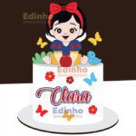 Topo de Bolo - Branca de Neve