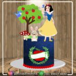 Topo de Bolo - Branca de Neve
