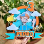 Topo de Bolo - Blippi