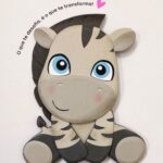Topo de Bolo - Zebra