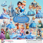 Cinderela Completo - Kit Digital