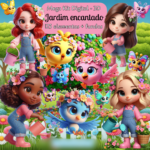 Jardim Encantado 3D - Kit Digital