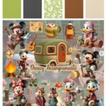 Disney Acampamento 3D - Kit Digital