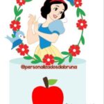 Topo de Bolo - Branca de Neve