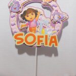 Topo de Bolo - Dora Aventureira