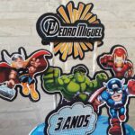 Topo de Bolo - Vingadores