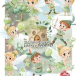 Sininho e Peter Pan Aquarela- Kit Digital