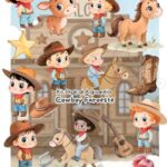 Cowboy Faroeste 3D - Kit Digital