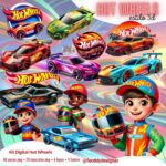 Hot Wheels- Kit Digital