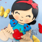Topo de Bolo - Branca de Neve