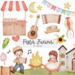 Festa Junina - Kit Digital