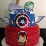 Topo de Bolo - Vingadores