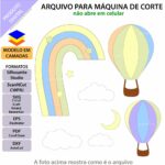 Topo de Bolo - Arco-íris