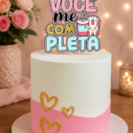 Dia dos Namorados - Topo de Bolo