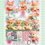 Raposinhas 3D- Kit Digital
