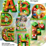 Alfabeto Mario- Kit Digital