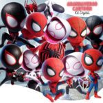 Aranhaverso Cartoon - Kit Digital