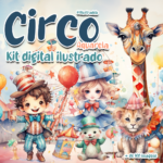Circo Aquarela - Kit Digital