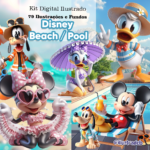 Disney Beach Pool Party- Kit Digital