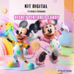 Disney Pintores Candy - Kit Digital