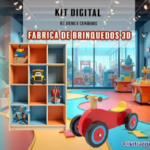 Fábrica de Brinquedos 3D- Kit Digital