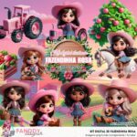 Fazendinha Rosa- Kit Digital