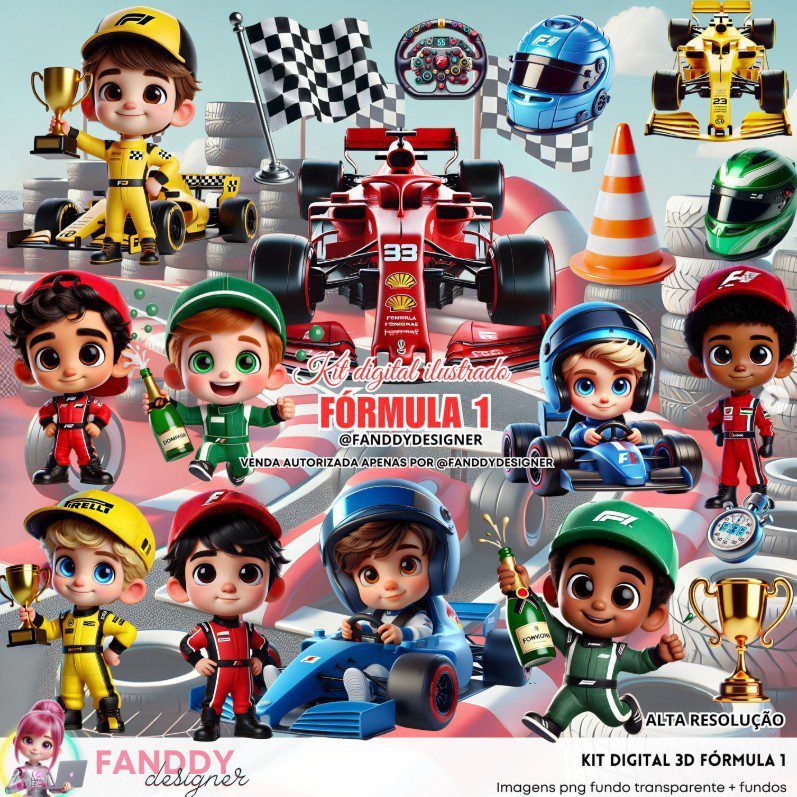 Fórmula 1 Fórmula 1- Kit Digital - Imagem 1