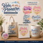 Lettering - Vida de um Pioneiro - Kit Digital