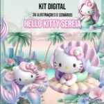 Hello Kitty Sereia- Kit Digital
