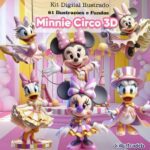 Minnie Circo Candy 3D- Kit Digital