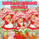 Moranguinho Vintage- Kit Digital
