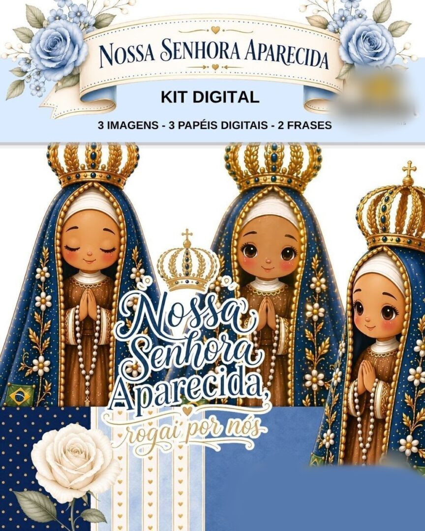 NOSSA SENHORA APARECIDA Nossa Senhora Aparecida- Kit Digital - Imagem 1