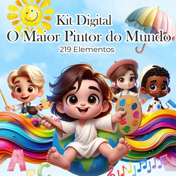 O Maior Pintor do Mundo O Maior Pintor do Mundo - Kit Digital - Imagem 1