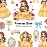 Princess Belle - Kit Digital