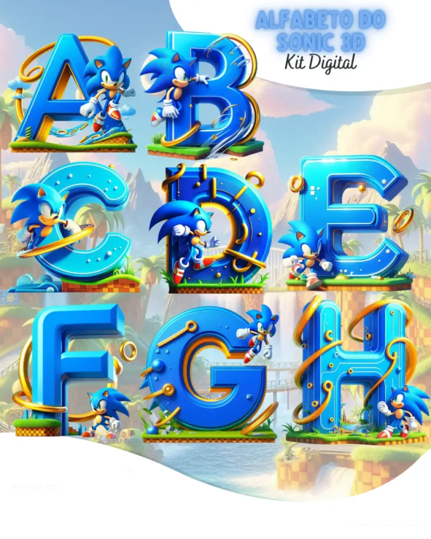 Sonic Sonic - Kit Digital - Imagem 1